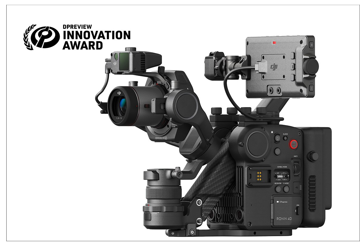 El DJI Ronin 4D es un estabilizador de 4 ejes con una cámara de cine de fotograma completo integrada