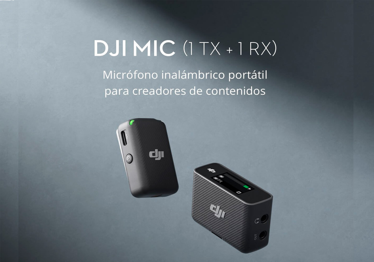 DJI Mic (1 TX + 1 RX)