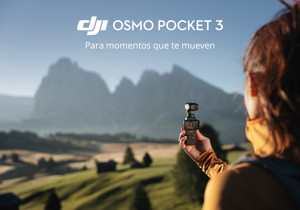 DJI Osmo Pocket 3, para momentos que te mueven.