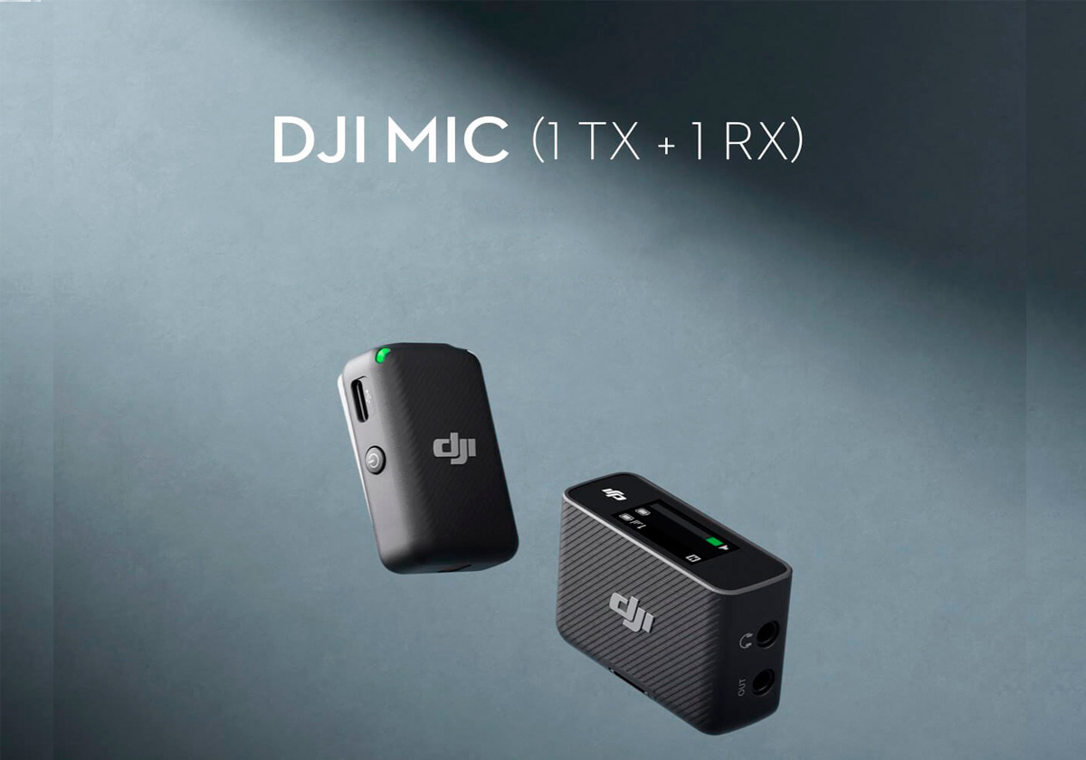 DJI Mic (1 TX + 1 RX)