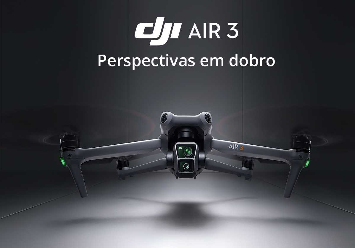 DJI Air 3 | Dobre a sua aposta